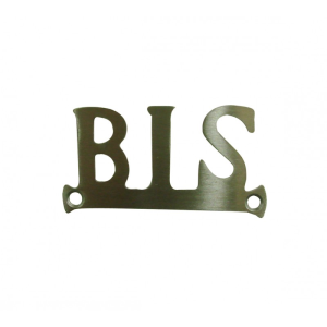 Chiffre inox mat satiné 80x42 - BIS