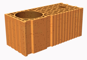 Porotherm R20 Complémentaire 45x20x18,9 Chainage Vertical - P/70 - ref:R206