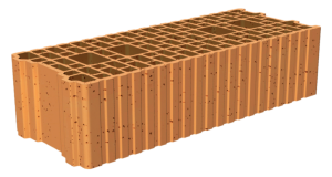 Porotherm R20 Arase 50x20x12,4 - P/100 - 2pces/ml Ref: R204