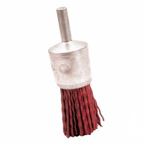 Brosse pinceau Ø20 tige 6x17 fil nylon grain 80