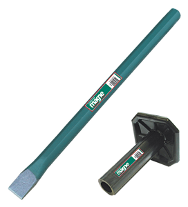 Ciseau de maçon 30cm + pare-coups