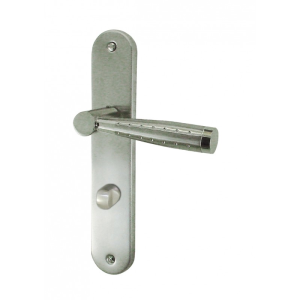 Ensemble CITY zamak nickelé satiné & brillant 195mm Condamnation