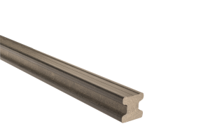 Lambourde 50x50x4000mm composite Gris anthracite Silvadec- FIN DE SERIE