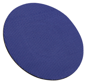 Plateau caoutchouc support velcro Ø125 écrou M14