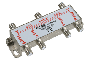 Répartiteur satellite 6 directions fiches F