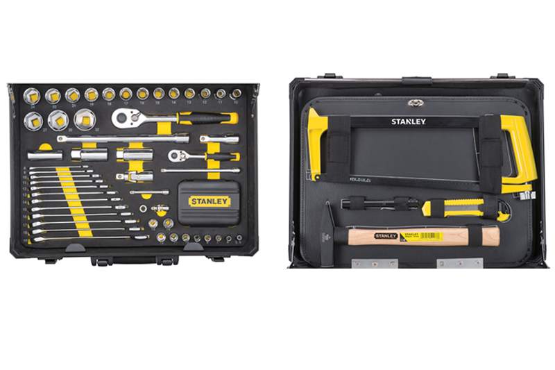 Valise de maintenance 142 pièces 1/4 1/2 - Zoom2