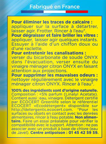 Vinaigre ménager citron 1L - Zoom2