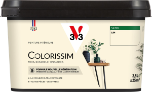 Peinture COLORISSIM Satin 2,5L Lin