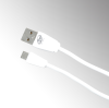 Cordon micro USB blanc 1m - FIN DE SERIE