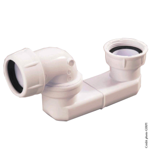 Siphon de baignoire orientable à 360° FIN DE SERIE