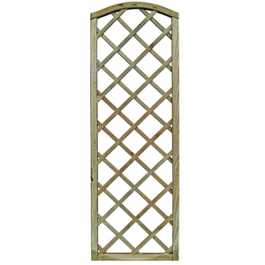 Ecran bois TREILLAGE ARCADE 60x180cm cadre 33x45mm FDS