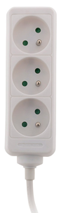 Bloc 3 prises 16A Câble longueur 1,00m