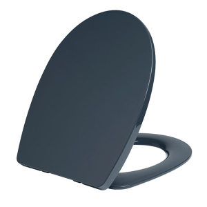 Abattant MARBELLA gris ardoise thermoplastique - déclipsable VISSERIE INOX - 20724245