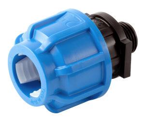 Raccord plastique M20x27 tube Ø25