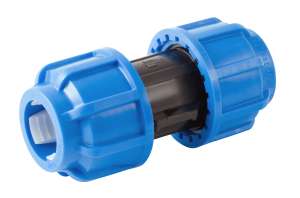 Jonction égale plastique tube Ø25