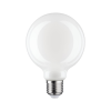 Ampoule LED à filaments 230V E27 Globe Ø 95mm opale 1055lm 9W 2700K gradable