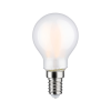 Ampoule LED à filaments 230V E14 sphérique dépoli 806lm 6,5W 2700K