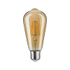 Ampoule LED à filaments 230V E27 déco Ø 64mm vintage doré 680lm 6,5W 2500K