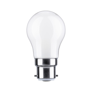 Ampoule LED standard 230V B22 sphérique opale 470lm 4,7W 4000K