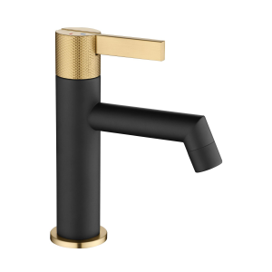 Mitigeur lavabo MILO Noir / Laiton brossé 4063290