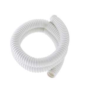 Gaine PVC spiralée blanche - Ø32mm - Rouleau de 1,50m