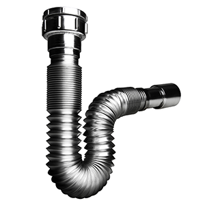 Siphon extensible universel chrome LAVABO - 30724259