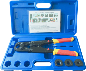 Coffret Pince à sertir Ø12-16-20 - MULTICOUCHE et PER