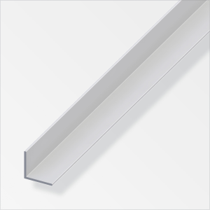 Cornière 10x10x1 alu argent 2m