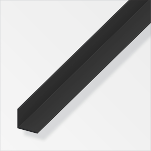 Cornière 20x20x1 PVC noir 1m