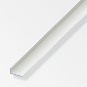Cornière 40x10x1 PVC blanc 1m