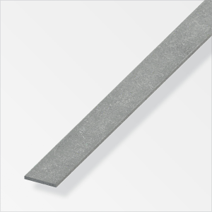 Plat 20x2 acier étiré 1m