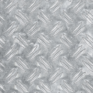 Tole aluminium grain de riz 60x100cm ép. ép. 1,5mm