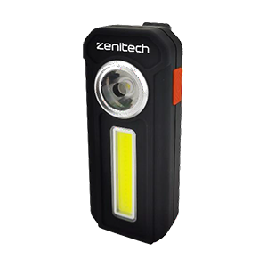 Lampe de poche led à piles 300/250  lumens