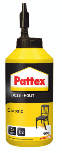 Colle PATTEX à bois Classic - biberon 750g