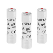 Fusibles à voyant Ø10,3x38mm 32A 400V - 3 pces