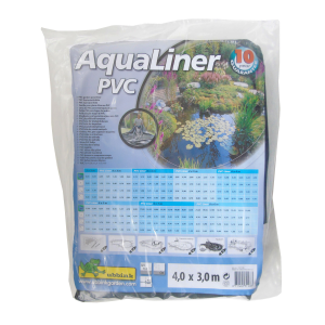 Bâche pour bassin jardin pvc AQUALINER 3,00m x 4,00m - ép: 0,5mm - FIN DE SERIE