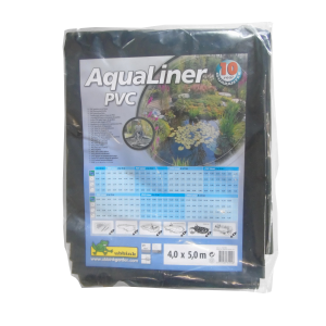 Bâche pour bassin jardin pvc AQUALINER 4,00m x 5,00m - ép: 0,5mm - FIN DE SERIE
