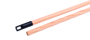 Manche à balai bois chantier 120/130cm s sans douille Ø24mm