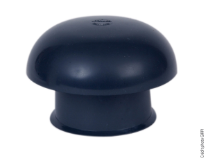 Chapeau de ventilation PVC Ø125mm ARDOISE
