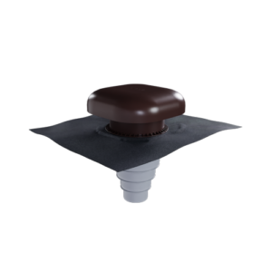 Chapeau de Ventilation 160/80mm Multi-diamètre Marron