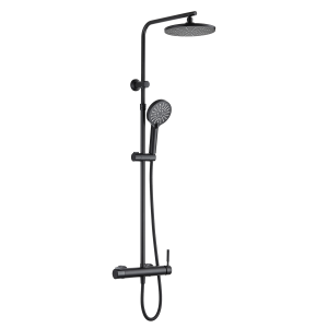 Colonne de douche HERA Noire - Mitigeur mécanique 4500321