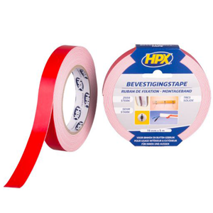 Ruban de fixation double face blanc 19mmx5m / DS1905