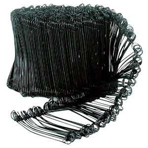 Liens à boucles recuits 1,1x120mm - 1000 pces