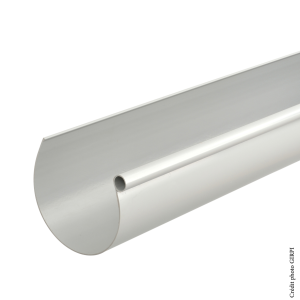 Gouttière PVC dév.33 en 4ml GRISE