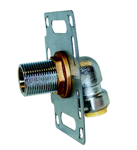 Kit platine WC TOUTUB Ø16 1 sortie raccord robinet WC ou machine à laver