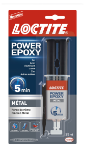 Colle LOCTITE Epoxy métal - seringue 25ml