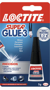 Colle SUPERGLUE-3 Précision - Flacon 5g