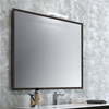 Miroir pour meuble AMANDE noir mat 1000x800x32