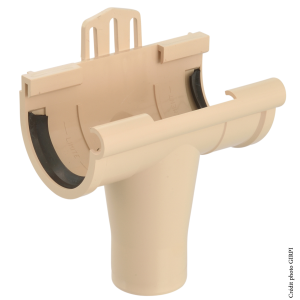 Naissance centrale PVC à joint dév.16 SABLE