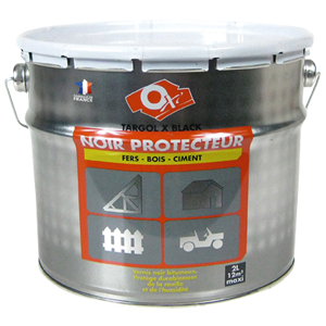 Vernis noir bitumeux TARGOL X BLACK 2L